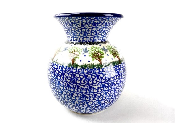 096 Bunzlau vaasje 1744X vazen en vaasjes 096 Bunzlau vaasje 1744X vazen en vaasjes